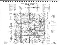 Marion County Highway Map, Jasper County 1985